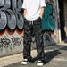 Men's Clothing Men's Camouflage Pants Summer Style Pleated Military Work Casual Long Straight Leg Drape For Formal & Casual_viptrois.com