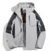 Couple's Thermal Jacket – Detachable Hood Winter Coat With Graphhene Lining (L-5XL, 10 Colors, 400g Polyester Fill, Zippered Pockets)_viptrois.com