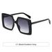 2025 Square Large Frame Sunglasses - Women's European & American Style (UV Protection)_viptrois.com