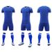 Men's Clothing Fast wholesale adult children's short-sleeved suits sports team uniforms printed number football uniforms training suits men and women_viptrois.com