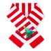 Women's Scarves Santa Claus Deer Head Scarf With LED Lights Colorful Lights Elk Winter Jacquard Fan Scarf_viptrois.com