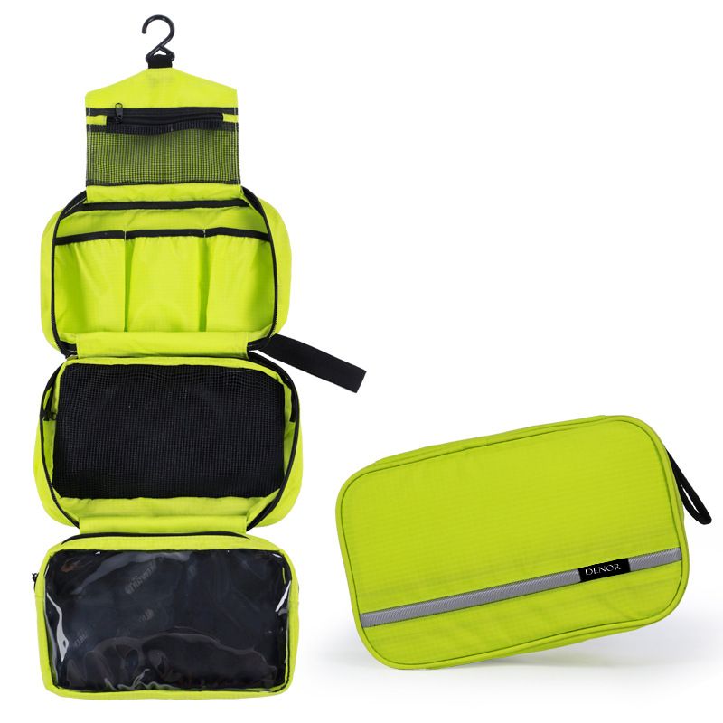 Storage Bags Portable Cosmetic Toiletry Bag Large Capacity Waterproof Travel Toiletry Bag Home Daily Use Three In One Wall Hook Bag_viptrois.com