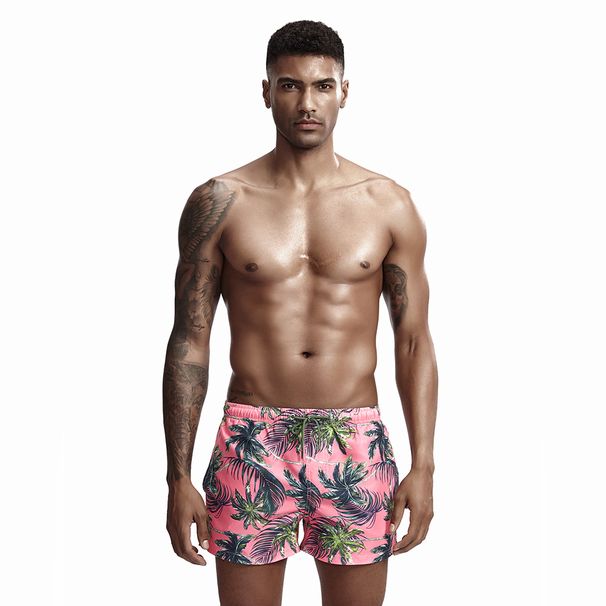 New product SEOBEAN men's trendy brand beach pants peach skin men's shorts surf trunks swimming trunks manufacturer wholesale_viptrois.com
