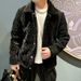 Loom Loom Spring And Autumn Turn-Down Collar Knitted Men's Light Cardigan Sweater European Version Fashion Trendy Brand_viptrois.com