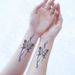 Q 521-560 Small fresh waterproof tattoo sticker set any combination_viptrois.com