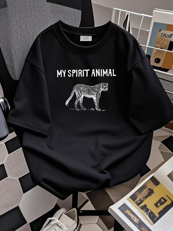My Spirit Animal Is A Cheetah Cheetah Spirit Anima Collaboration Backpack Large Capacity Cute Foldable Clothes Backpacks Casual Homme_viptrois.com