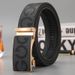 XUANMU New Leather Belt Business Fashion Brand Top Men Leather Belt Jeans Versatile Party Leather Belt Men F0371_viptrois.com