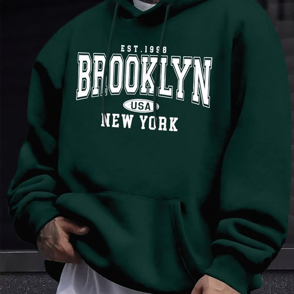 Men's Autumn And Winter Casual Fashionable Loose Hoodie With Smiling Face Pattern Printed Long Sleeved Warm Pullover Sweater_viptrois.com