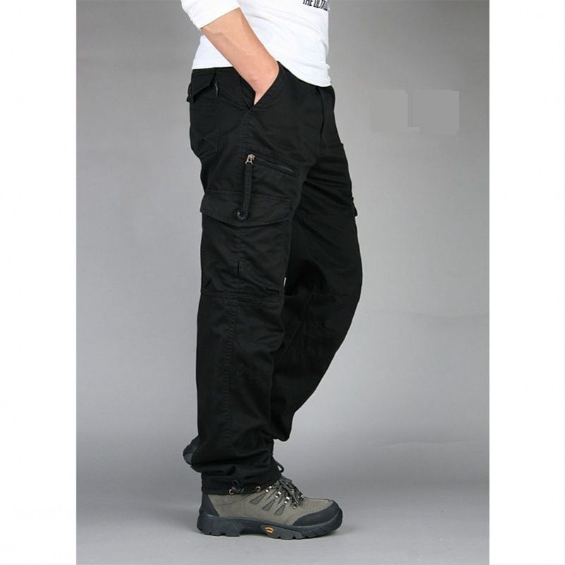 Men's Clothing New Multifunctional Outdoor Casual Pants Men's Overalls Multi Pocket Trousers Loose Tactical Pants Mountaineering Cross Border_viptrois.com