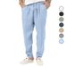 Men's Linen Casual Pants – Summer Breathable Straight-Leg Trousers With Drawstring (8 Colors, S-XXXL)_viptrois.com