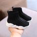 New Boys Socks High Top Sports Shoes Breathable Girls Flying Weaving Shoes Korean Version Children's Casual Mesh Shoes_viptrois.com