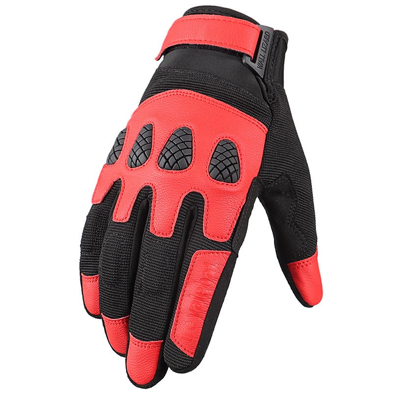 Tactical gloves Cycling sports outdoor mountaineering protection knuckle breathable shock absorbent wear resistant slip anti-fall motorcycle gloves_viptrois.com