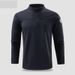 Men's & Women's Thermal Long Sleeve T-Shirt – Fleece-Lined Winter Base Layer, Stretchable & Breathable For Workwear & Activewear_viptrois.com