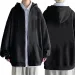 Men's Zipper Hoodie, Casual Zipper Jacket, Spring And Autumn Edition, Harajuku Gothic Hoodie, Sports Street Wear_viptrois.com