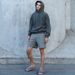 Men's Clothing Sports Gray Shorts Men's High Street Non Fog_viptrois.com