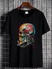 T-shirt 3D Rock Chang Original Antichrist Skull Glow In The Dark Unisex Comfortable Streetwear Top For Everyday Wear Versatile Summer Homme_viptrois.com