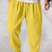Men's Summer Casual Loose Fit Breathable Drawstring Joggers With Multiple Pockets In 14 Colors Relaxed Fit With Versatile Cuff_viptrois.com