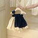 Mother & Kids Summer New Style Girls Design Suspender Skirt Little Girl Forest Sleeveless Dress Child Summer Dress_viptrois.com