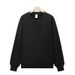 Havywight Cotton Crw Nck Solid Color Koran Styl Loos Casual Long Slv Mn's Flc Swatshirt In Stock_viptrois.com