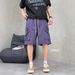 Men's Cargo Shorts Summer Casual Streetwear High Pocket Loose Fit Breathable Quick-Dry Workout Shorts_viptrois.com