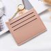 INNERSOi Ultra Slim Zip Around Card Holder Wallet For Women – RFID Blocking PU Leather (Black, Light Brown, Red, Light Blue, Pink, Lavender)_viptrois.com