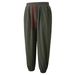 Men's Cotton-Linen Casual Pants – Lightweight, Breathable & Drawstring Waist For Summer & Beach (White/Black/Navy, S-3XL)_viptrois.com