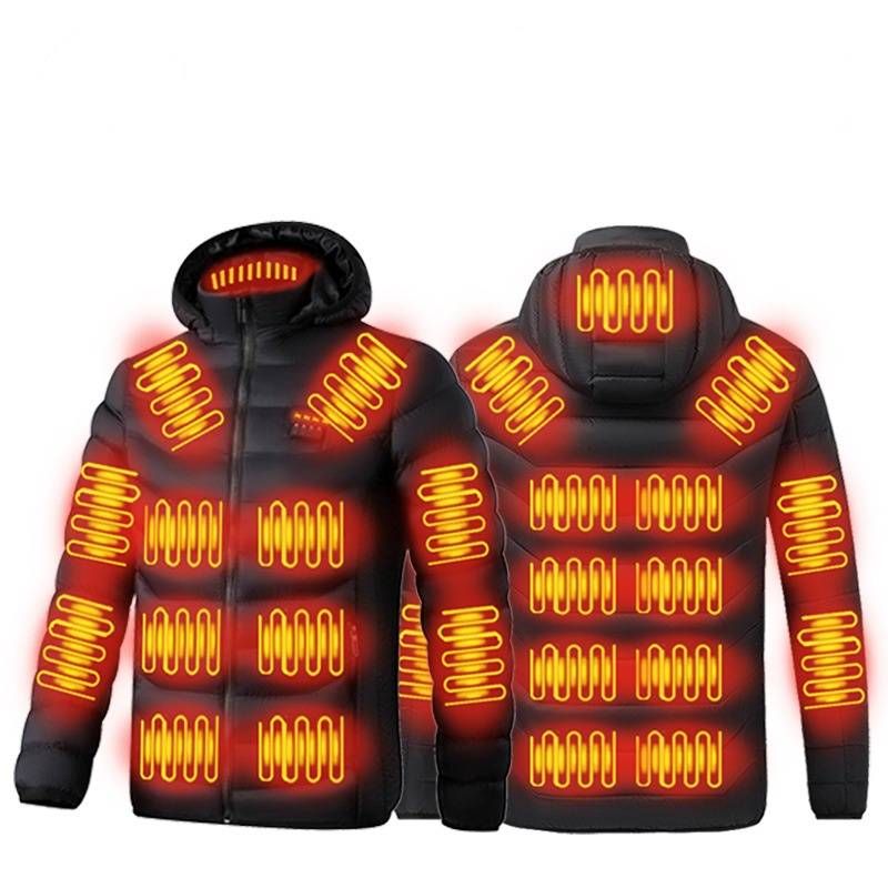 Men's Down Jackets, Cotton-padded Jackets, Heating Suits, Jackets, Winter Clothes, Men's Autumn And Winter_viptrois.com