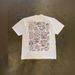 Heavyweight Pure Cotton Oversized T-Shirt Short Sleeved Y2K Illustrated Art Print Loose Fit For Couples And Men_viptrois.com