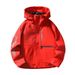 3-in-1 Detachable Waterproof Windproof Mountain Jacket For Couples - Outdoor Hiking Winter Coat With Hood & Fleece Lining_viptrois.com