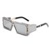 New European And American Fashion Retro Men's Metal Heavy Industry Cyberpunk Sunglasses Avant-garde Future Technology Sunglasses_viptrois.com