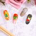 8pcs Christmas Snowflake Snowman Tree Hat Gift Nail Decoration DIY Nail Art Ornaments Alloy Resin Nail Art Accessories_viptrois.com