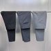 Men's Clothing New Dark Gray Casual Pants Simple Small Foot Business Men's Slightly Elastic Trousers _viptrois.com