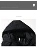 european style washfree glossy men's down cotton vest stand collar plus size casua ersatile svel jacket top_viptrois.com