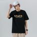 Short Summer Pure Cotton Brand Loose Half Sleeved Clothes Trendy Men's T-shirt_viptrois.com