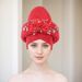 New Style Space Layer Heavy Duty Flower African Hat_viptrois.com