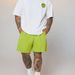 Men's Clothing Short Sleeved T Shirt Shorts Sexy Comfortable Loose Two Piece Suit_viptrois.com
