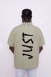 Men's Clothing Summer Cotton 260 T Shirt Genderless Unisex Black Drop Shoulder Short Sleeve_viptrois.com