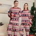 Christmas family dress Snowman Deer Christmas family dress printed home dress pajamas set_viptrois.com