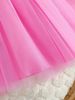 Kids' Clothing Platform Baby Girl Long Sleeved Printed Mesh Dress_viptrois.com