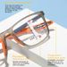 Fashion Multifocal Progressive Reading Glasses TR90 Frame Men Women Anti-blue Light Sports Eyeglasses Ultralight Bifocal_viptrois.com