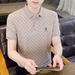 Men's Business Casual Polo Shirt Short Sleeve T-Shirt Fashion Trend Cotton Summer Youth_viptrois.com