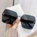 Women's Glasses glasses fashion trimmed sunglasses large frame anti ultraviolet sunglasses for men and women Retro sunglasses_viptrois.com
