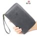 Passport Covers RFID Long Passport Holder Ticket Storage Document Bag Multifunctional Travel Zipper Handheld Passport Bag_viptrois.com