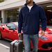 Men's Fleece-Lined Half-Zip Sweatshirt – Warm & Stylish Pullover For Fall & Winter_viptrois.com
