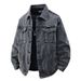 Men's Clothing Spring And Autumn Japanese Workwear Denim Jacket Men's Casual Slim Long Sleeved Top Hot Style Large Size New Retro Jacket Men_viptrois.com