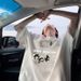 100% Cotto Short-sleeve T-shirt Me, Ew Summer Style, America Retro Tredy Brad, Loose Fit, Stylish Top For Youg_viptrois.com