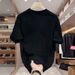Men's 100% Pure Cotton Short Sleeve T-Shirt Trendy Loose Fit Summer Top Exclusive Best Selling Versatile Simple Design_viptrois.com