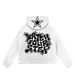 Unisex Streetwear Hoodie With Star & Letter Print – Zip-Up Oversized Pullover For Men/Women | Trendy Graphic Sweatshirt (Black/White/Grey/Cream)_viptrois.com