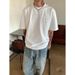 New American Summer High Street Ins New Trendy Brand Skinny Casual Short Sleeve Half Sleeve Couple Top T-Shirt_viptrois.com
