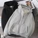 Men's Fleece Zip-Up Hoodie Sweatshirt - Oversized Casual Pullover With Full-Zip, Warm Winter Jacket For Big & Tall (Gray/Black, Plus Size Available)_viptrois.com
